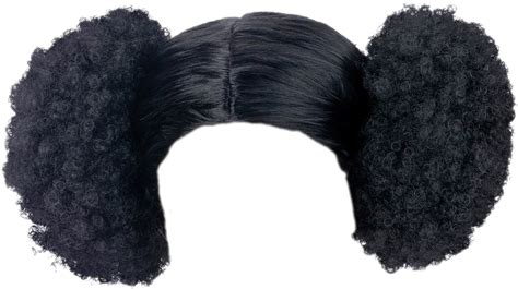 Black Hair Wig Png