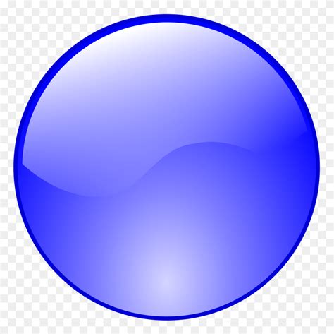 Button Icon Blue - Button PNG - FlyClipart