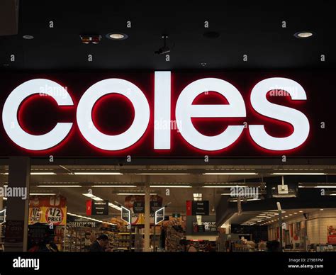 Coles Supermarket Chain Hi Res Stock Photography And Images Alamy