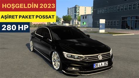 EFSANE KASA POSSAT R LİNE 280 HP ETS 2 ARABA MODU 1 46 EURO