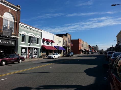 Downtown Mooresville, NC.