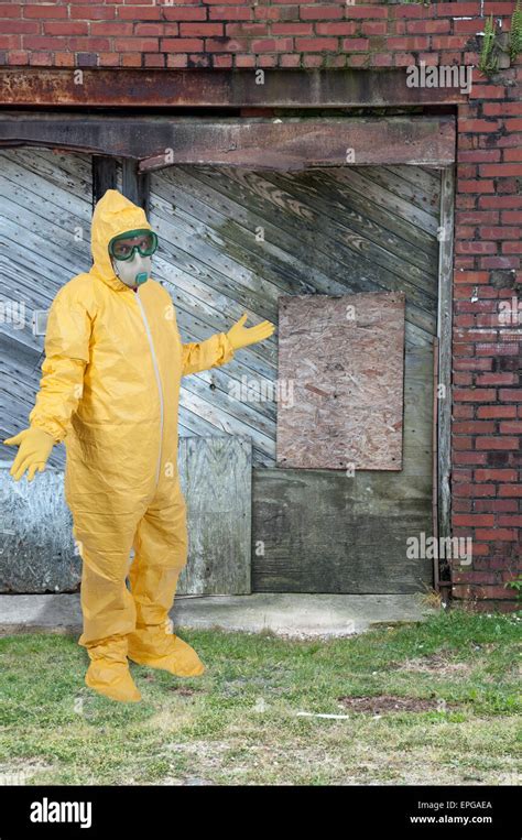 Hazmat Suit Stock Photo Alamy