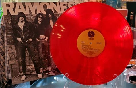 Ramones Ramones RED Translucent Vinyl Sire SASD 7520 Limited Etsy