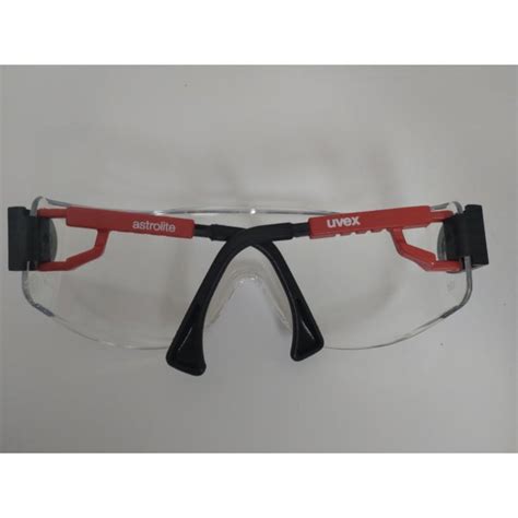 Astrolite Sicherheitsbrille Uvex Schutzbrille Rot Schwarz