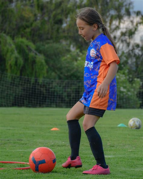 A Girl at a Soccer Training · Free Stock Photo