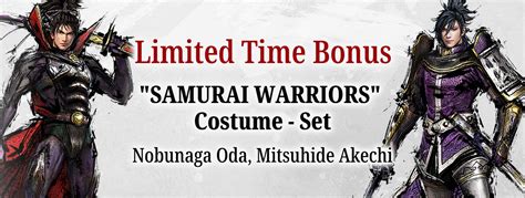 Samurai Warriors Products