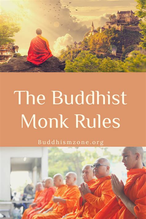 The Buddhist Monk Rules Buddhist Monk Buddhist Buddhism