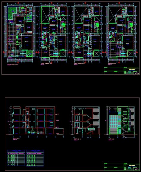 Housing Lima Dwg Block For Autocad Designs Cad