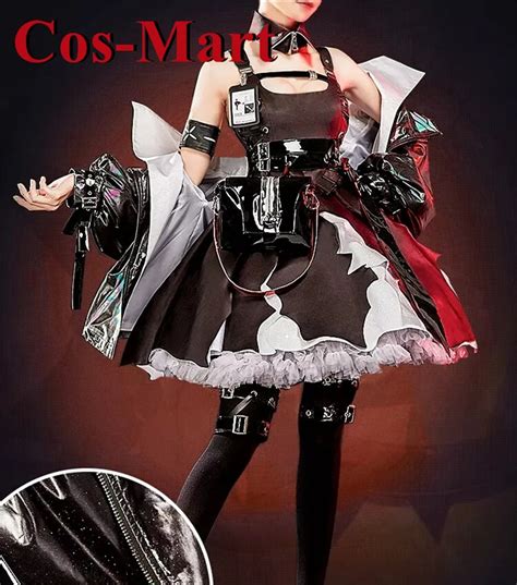 Cos Mart Game Arknights Surtr Cosplay Costume Original Skin Fashion