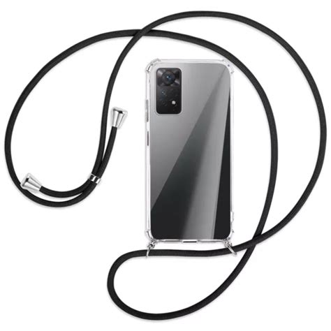 Collier Pour Xiaomi Redmi Note 11 Pro 4g5g Eu Noir A Etui Coque Avec Cordon Eur 995