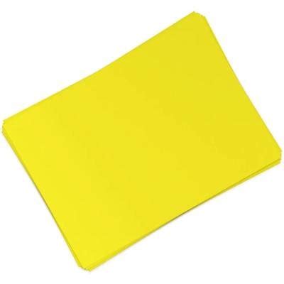 Papel cartão fosco 48cm x 66cm Amarelo 225G 2228730 Spiral PT 10 FL