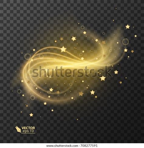 Abstract Vector Magic Glow Star Light Stock Vector Royalty Free