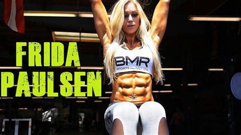 IFBB Bikini Pro Frida Paulsen Stern Female Bodybuilding YouTube