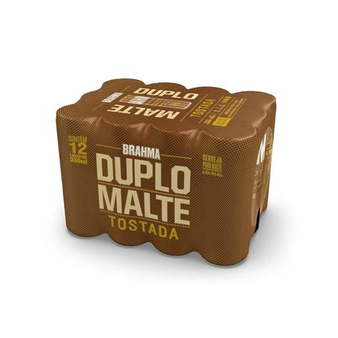 Cerveja Lata Nacional Brahma Duplo Malte Tostada Ml Unidades