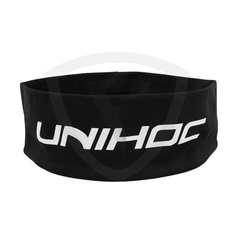 Unihoc Classic Headband Black Florbal