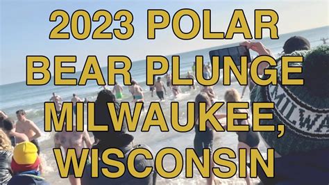 2023 Polar Bear Plunge Milwaukee Wisconsin Youtube