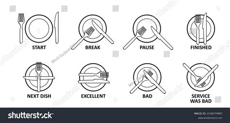 Cutlery Language 701 Images Photos Et Images Vectorielles De Stock