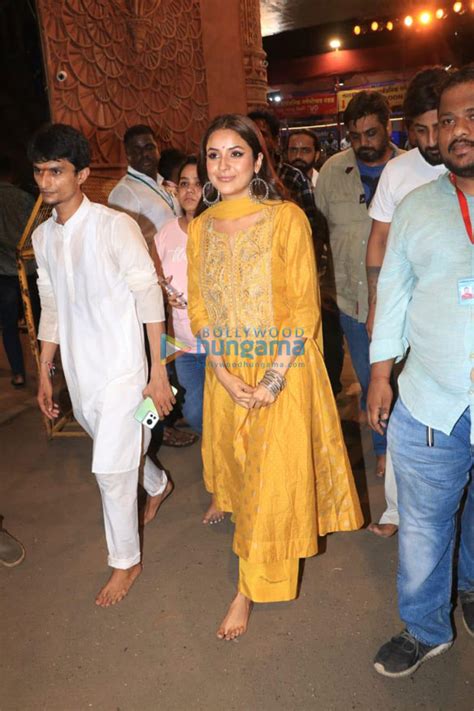 Photos Shehnaaz Gill Snapped With Her Brother At Lalbaugcha Raja As