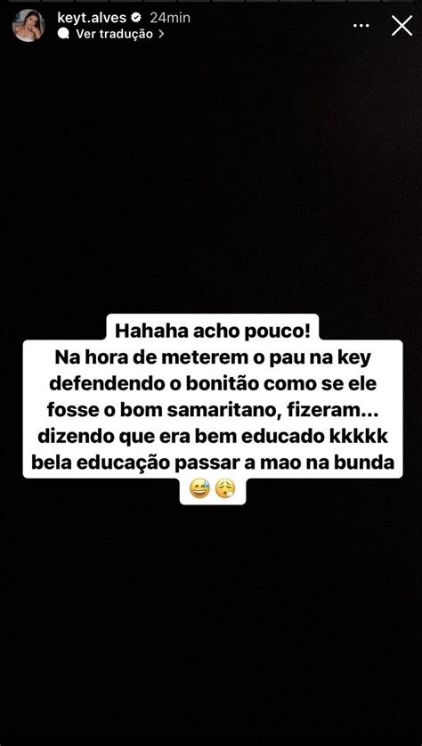 Vai Desmaiar BBB23 on Twitter VEJA Keyt a irmã da Key soltou