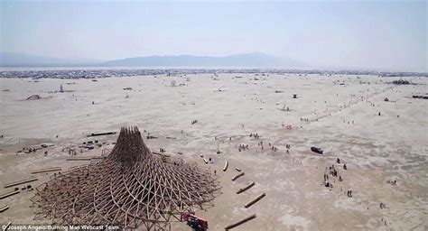 The Party From Above Drone Footage Shows Burning Man From The Skies