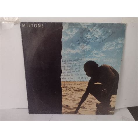 Lp Vinil Milton Nascimento Miltons C Encarte Timo Estado Shopee Brasil