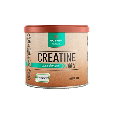 Creatine Monohidrata Creapure G Nutrify Mil Folhas Vita Premium