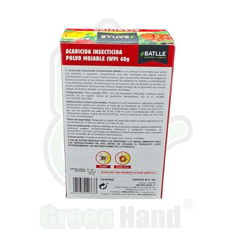 Acaricida Insecticida Batlle 40 Gr