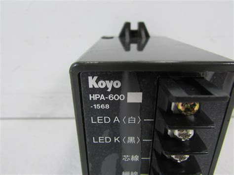 KOYO HPA-600 -1568 PROXIMITY SWITCH CONTROL UNIT | Premier Equipment ...