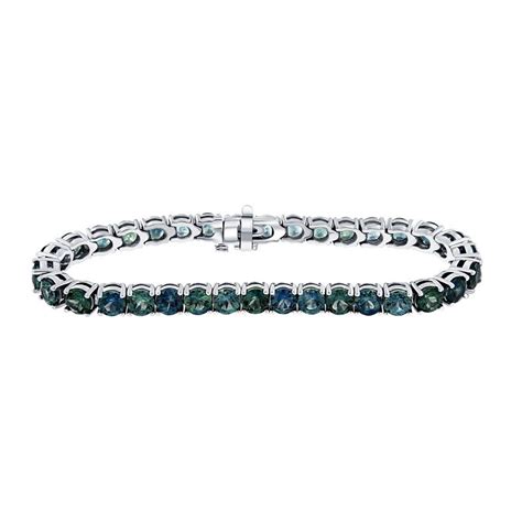 Montana Sapphire Tennis Bracelet J Vair Anderson Jewellers