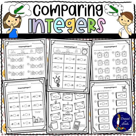 Grade 6 Comparing And Ordering Integers Education Worksheet Worksheets Library