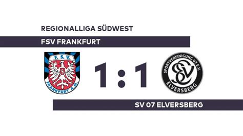 Fsv Frankfurt Sv Elversberg Fsv R Ckt Auf Platz Elf Vor