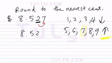 Rounding To The Nearest Cent