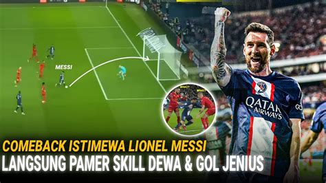 Tak Cukup V Skill Dewa Messi Buat Terdiam Pemain Angershanya Messi