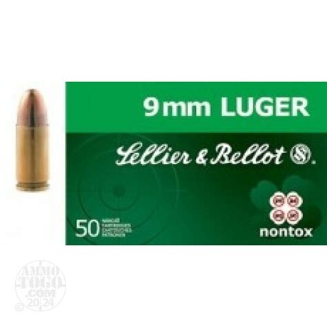 Mm Luger X Ammo Rounds Of Grain Full Metal Jacket Fmj