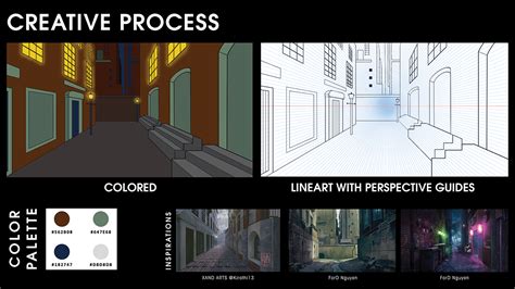 One Point Perspective Study on Behance