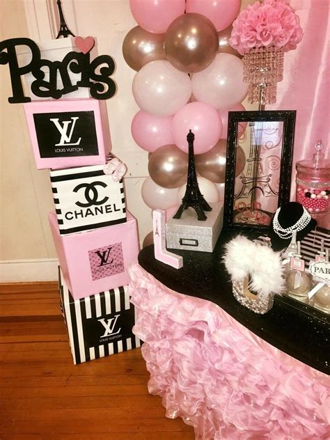 Pin By Tiffany Smith On Mayahs First Birthday Paris Birthday Parties Paris Themed Birthday