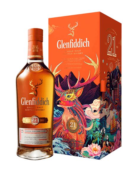 格蘭菲迪21年單一麥芽蘇格蘭威士忌glenfiddich 21 Years Single Malt Scotch Whisky加佳酒plus9