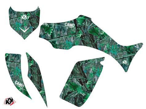 kit déco quad yamaha camo vert Kutvek