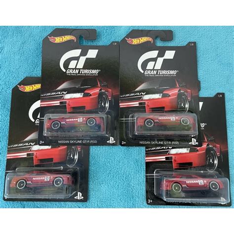 Hot Wheels Gran Turismo Nissan Skyline GT R R32 Pcs Shopee Malaysia