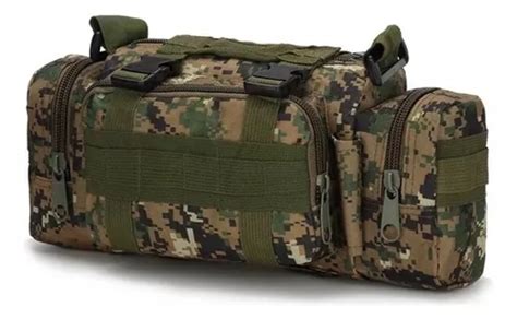 Bolsa Pochete Masculina T Tica De Cintura Militar Al A Cor Digital