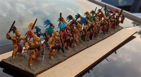 20 Aztec Jaguar warriors : r/wargaming