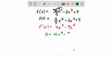 SOLVED Locating Critical Points Find The Critical Points Of The