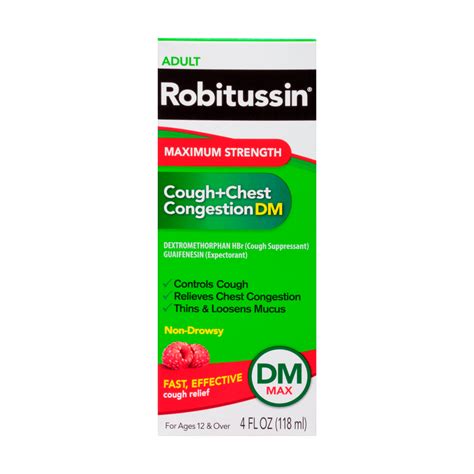 Robitussin Dm Coughchest Congestion Bestdeal