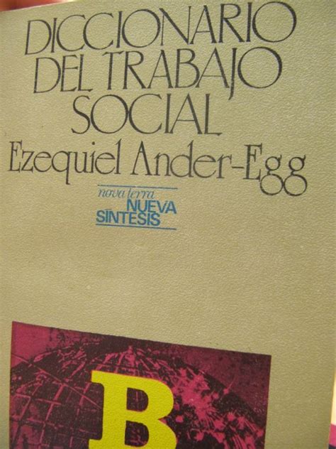 Diccionario Del Trabajo Social Ezequiel Ander Egg