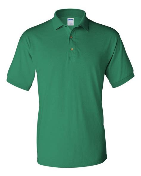 Gildan Polo Sport Men S T Shirt Jersey Unisex Tee Color Kelly Green Small