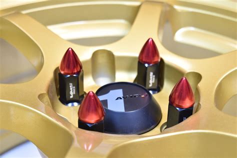 20 True Spike 60mm 12x15 Forged Steel Extended Lug Nuts W Gold Bullet Spikes D Ebay