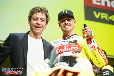 Rossi Reveals Pertamina Enduro Vr Racing Team Mcnews