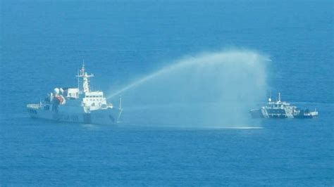 Philippines Says China Rammed Its Resupply Vessels Fired Water Cannons