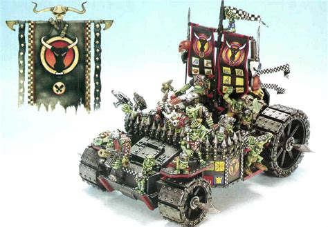 Rogue Trader Era Ork Battlewagon Of The Goff Clan Rogue Traders