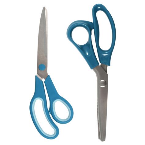 Scissor Set Dressmaking And Pinking Shears 2 Piece Trimits Groves